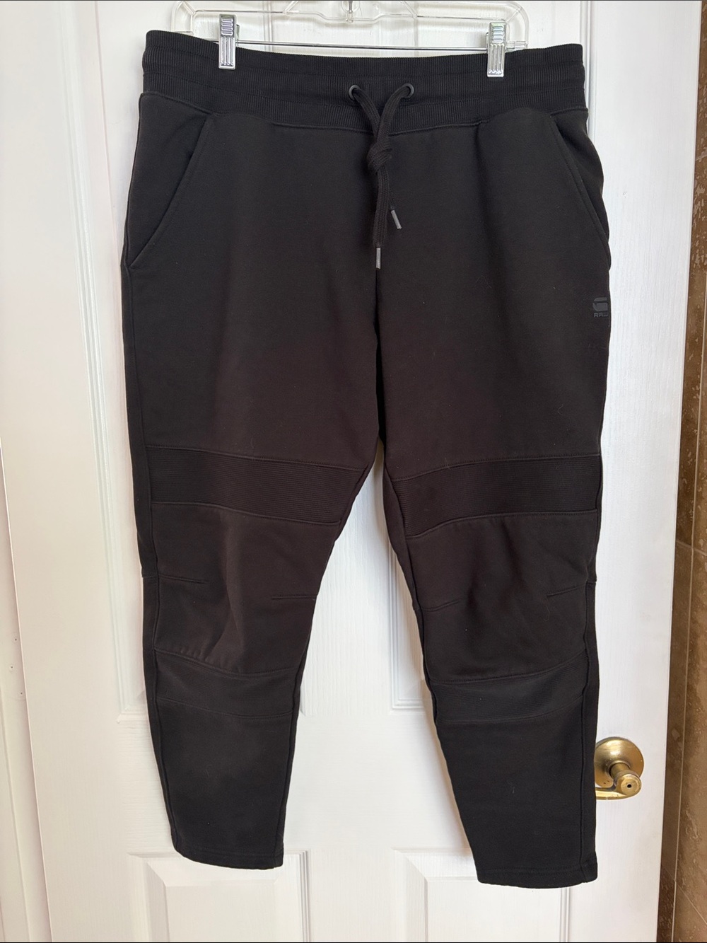 G-Star Raw - Black Jogger Sweatpants with Drawstring